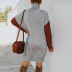 women s turtleneck loose knit dress nihaostyles clothing wholesale NSSA71908