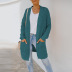 women s mid-length loose long-sleeved knitted jacket nihaostyles clothing wholesale NSSA71916