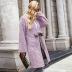 women s loose double-faced fleece long-sleeved bandage jacket nihaostyles clothing wholesale NSLM71975