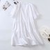 women s layered decoration white skirt dress nihaostyles clothing wholesale NSAM72078