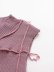 irregular stitching tassel cropped knitted vest nihaostyles clothing wholesale NSAM72093