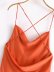 silk satin texture short suspender dress nihaostyles clothing wholesale NSAM72107