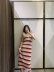 striped knitted dress nihaostyles clothing wholesale NSAM72121
