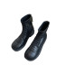 Round toe short flat bottom Martin boots Nihaostyles wholesale clothing vendor NSCA72165