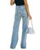 casual split wash water jeans Nihaostyles wholesale clothing vendor NSJRM72196