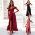 women s ruffled backless dress nihaostyles clothing wholesale NSHYG72253