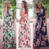 Women s Short Sleeve Printed Beach Dress nihaostyles clothing wholesale NSHYG72258