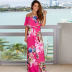 tube top printed dress nihaostyles clothing wholesale NSHYG72276