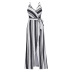 women s bohemian V-neck floral suspender dress nihaostyles clothing wholesale NSHYG72278