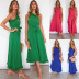 women s Lotus leaf lace belt slim dress nihaostyles clothing wholesale NSHYG72281