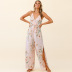 women s floral casual suspenders beach jumpsuit nihaostyles clothing wholesale NSHYG72289