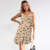 Slim Print Sling Oversized Dress NSHYG72297