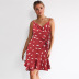 Slim Print Sling Oversized Dress NSHYG72297