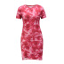 tie-dye printing dress Nihaostyles wholesale clothing vendor NSHYG72301