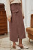 fashion solid color waist simple skirt Nihaostyles wholesale clothing vendor NSLM72313