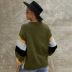 suéter de costura de manga larga Nihaostyles vendedor al por mayor de ropa NSKA72324