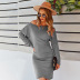 knitted slim high elasticity dress Nihaostyles wholesale clothing vendor NSKA72326