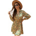 romantic floral waist dress Nihaostyles wholesale clothing vendor NSKA72329