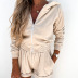 summer hooded sweatshirt two-piece set Nihaostyles wholesale clothing vendor NSMUZ72365
