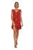 women s sleeveless V-neck ruffle dress nihaostyles clothing wholesale NSJRM72427