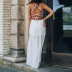 women s lace halter camisole dress nihaostyles clothing wholesale NSXPF72494