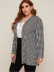 women s long-sleeved plus size jacket nihaostyles clothing wholesale NSCX72526