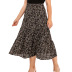 plus size floral mid-length loose-fitting slimming skirts Nihaostyles wholesale clothing vendor NSCX72549