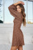 new long-sleeved leopard print dress Nihaostyles wholesale clothing vendor NSCX72572