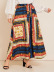plus size new printed skirt Nihaostyles wholesale clothing vendor NSCX72592