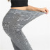 imitation denim elastic thin slim nine-point  leggings Nihaostyles wholesale clothing vendor NSQY72645