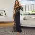  women s splicing evening lace dress nihaostyles clothing wholesale NSHYG72686