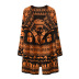 skull mid-length wool knitted cardigan nihaostyles clothing wholesale NSHYG72687