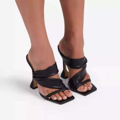Stiletto Heels Slippers NSHYR76822