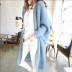 women s loose thickened Mid-length knitted coat nihaostyles clothing wholesale NSBY76853