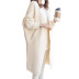 women s loose thickened Mid-length knitted coat nihaostyles clothing wholesale NSBY76853