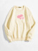 women s heart-shaped letter pattern printing round neck long-sleeved sweatshirt nihaostyles clothing wholesale NSGMX78274