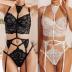 Lace Strap Three-Point Sexy Lingerie Suit NSFQQ78288