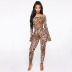 women s mesh leopard print two-piece suit nihaostyles wholesale clothing NSOSD78309