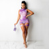 traje de baño estampado para mujer traje de dos piezas nihaostyles ropa al por mayor NSOSD78315