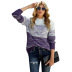 women s round neck pullover long sleeve sweater nihaostyles clothing wholesale NSQSY78349