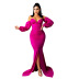 women s solid color nightclub dress nihaostyles wholesale clothing NSOSD78355