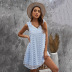 women s shoulder ruffled jacquard chiffon dress nihaostyles clothing wholesale NSQSY78400