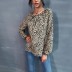 women s leopard print round neck pullover shirt nihaostyles wholesale clothing NSDMB78459