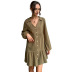 women s v-neck shirt dress nihaostyles wholesale clothing NSDMB78460