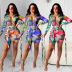 women s mesh printing dress bandage nihaostyles wholesale clothing NSOSD78481