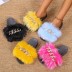 women s Faux fox fur slippers nihaostyles wholesale clothing NSHYR78494