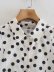 women s retro polka-dot shirt nihaostyles wholesale clothing NSAM78516