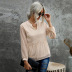  women s embroidered V-neck chiffon shirt nihaostyles wholesale clothing NSQSY78573