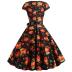 women s printing big swing dress nihaostyles wholesale halloween costumes NSSAP78591