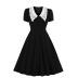 women s doll collar dress nihaostyles clothing wholesale NSMXN78634
